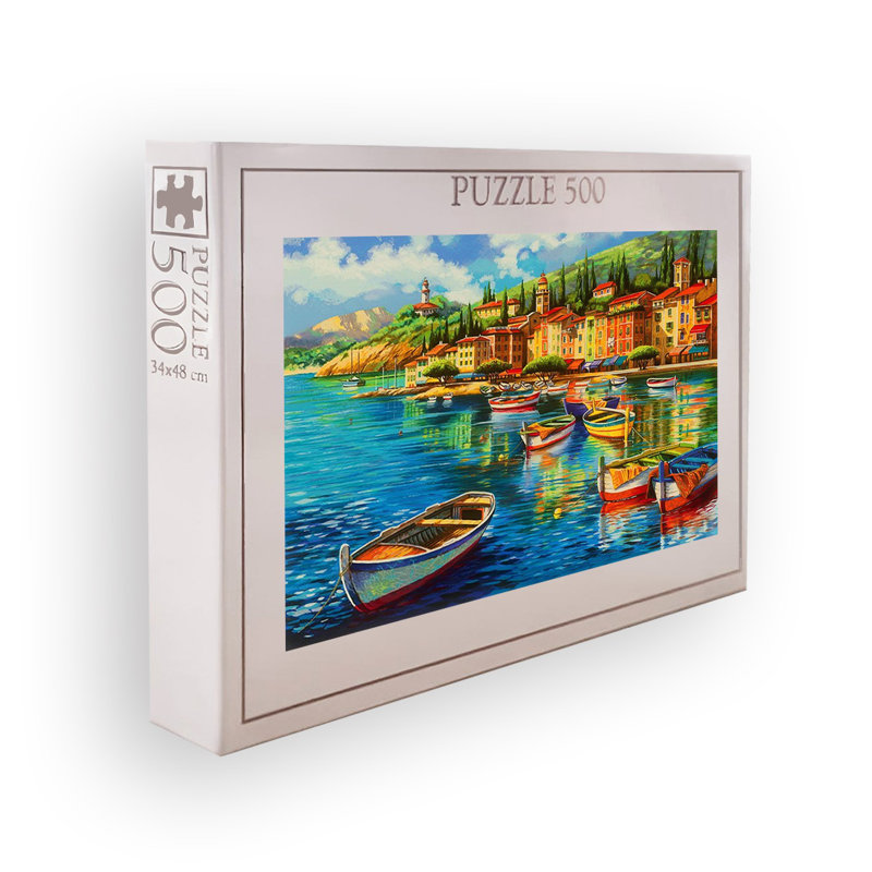500-Piece Puzzle, 100% Cardboard, 18.9 x 13.4 inches | Box Size: 13.2 x 9.1 x 2.0 inches | Perfect for Family Fun & Relaxation, High-Quality, Durable Pieces for Easy Assembly, Ideal Gift for Puzzle Lovers