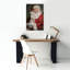 «Classic Santa» par Ashley Bradley, art mural sur toile-1861924384