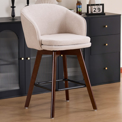Tabouret de bar Allis Mid-Century