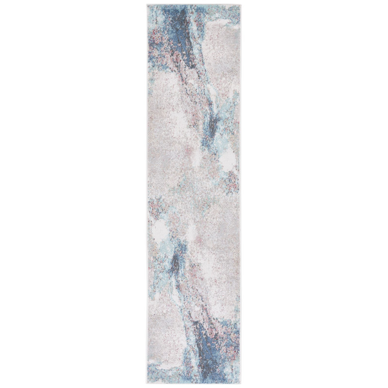 Styreman 500 Performance Abstract Rug, Runner 2'2" x 9'