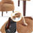 Emonnie Upholstered Armchair with Ottoman-1514917476