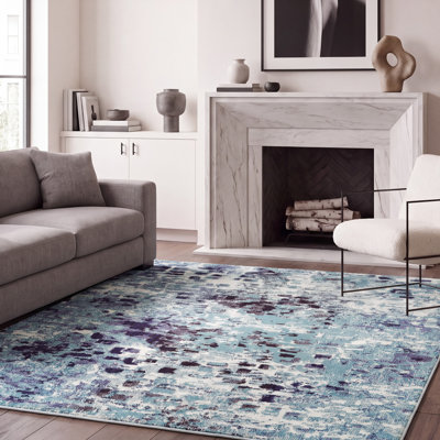 Tapis performance abstrait Travers
