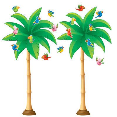 Tableau d’affichage tropical trees