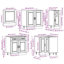 Maribeth 11 Piece Kitchen Cabinet Set-783706919