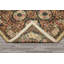 Tapis traditionnel anthracite en laine tissé à la main 9 pi x 12 pi Aubusson