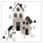 Lanterne de maison H 13,75 po Ylonda