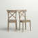 19'' H Acacia Side Chair