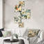 Éléments naturels, motif tropical - ensemble d'art mural floral de 5
