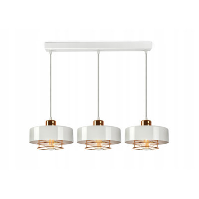 Hico 3 - Light Kitchen Island Pendant