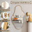 Irregular Metal Framed Wall Mirror, Asymmetrical Mirrors for Bathroom-1211189289-1211189288