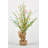 18" Easter Eggs And Berries Tabletop Tree In Burlap Sack Base