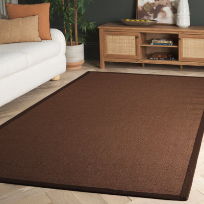Auckland Jute Brown Area Rug