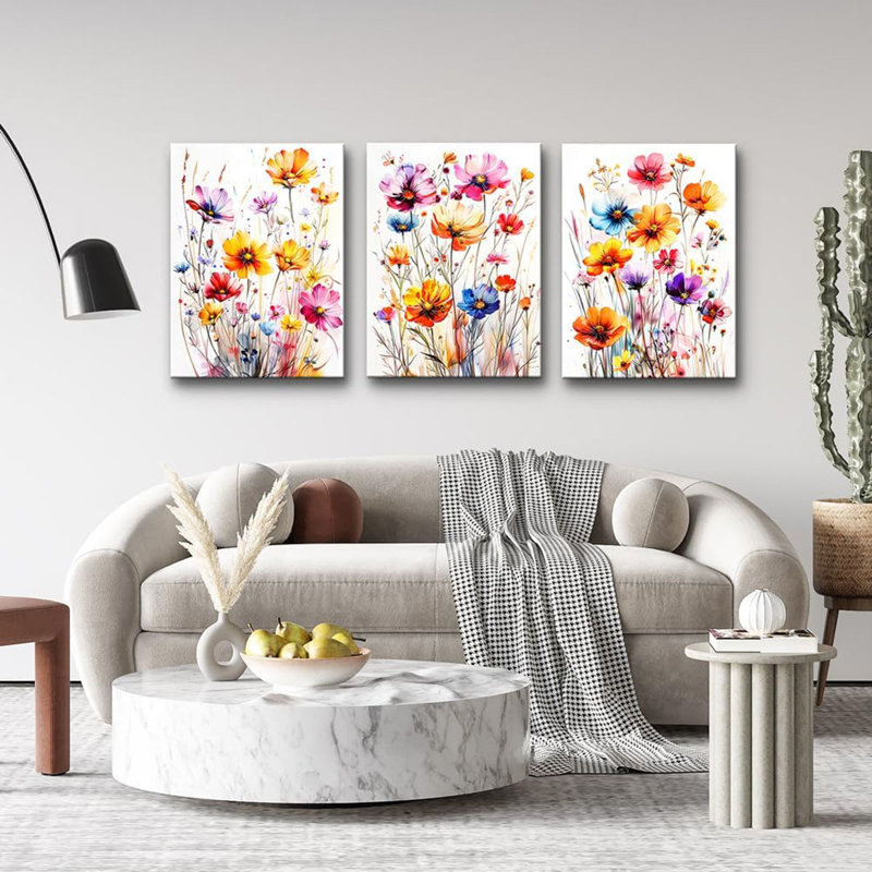 3 Piece Wrapped Canvas Print