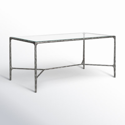 Evelynn 40" Glass Coffee Table