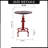 Anguel Pine Round Solid Wood Top Metal Base Dining Table-1969342847