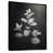 Toile avec cadre flottant noir sélectionné
