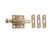 Laiton non laqué