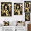 Glamour Goddes, chats blancs, Illustration rétro I - impression-1815994485-1815994480