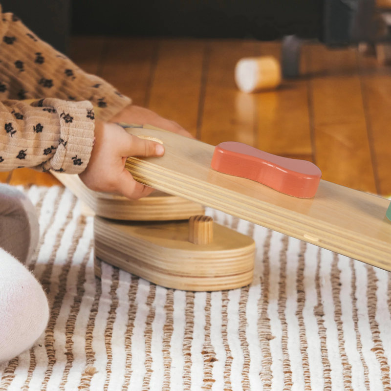 Poutre pour tout-petits LOL-Fun pour les enfants de 3 à 5 ans Montessori, poutre d'équilibre pour enfants en bois, poutre d'équilibre pour tout-petits pour les enfants 1-3