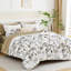 Ensemble d'édredon floral 7 pièces Dandelion-122693573-122693584