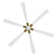 6-Blade Reversible LED Ceiling Fan with Light Kit and Remote Control