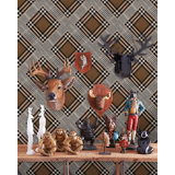 World Of Fabrics Patchwork Wallpaper Roll