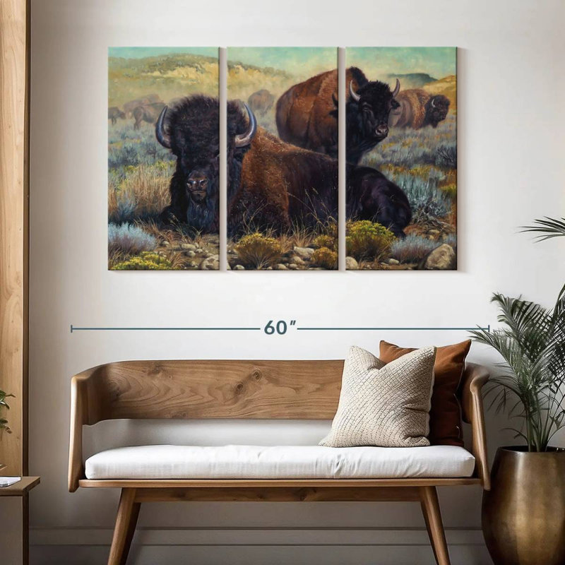 Brampt Sagebrush Siesta, 32" H x 50" W