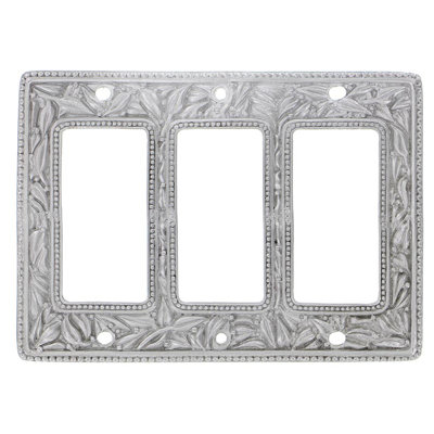 San Michele 3-Gang Rocker Combination Wall Plate