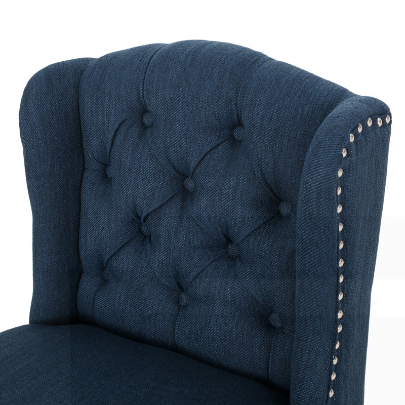 Tabouret de comptoir Vienna, Bleu