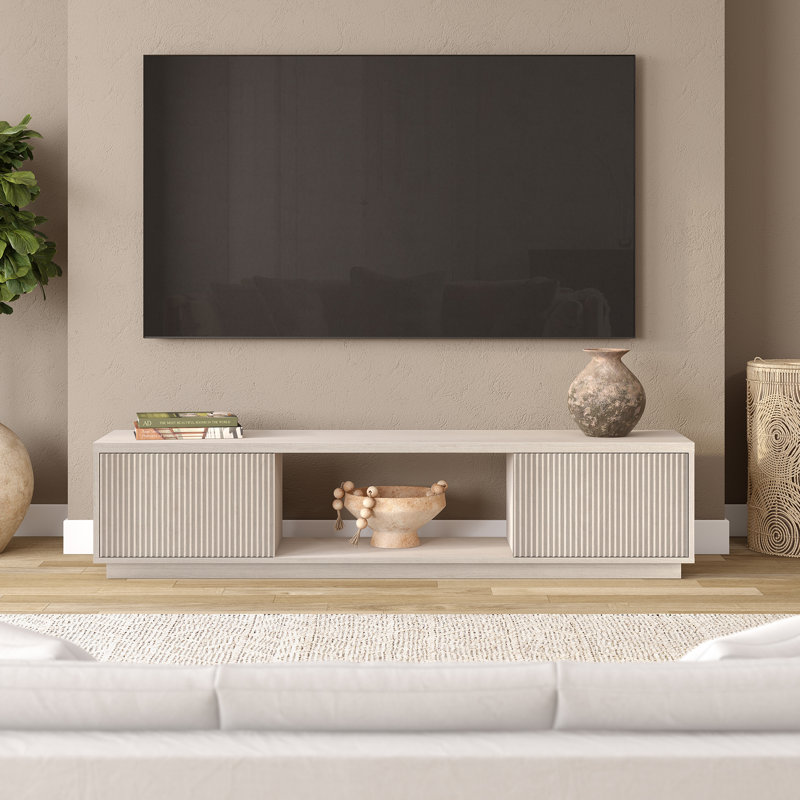Averhoff TV Stand, White, 69.63cm