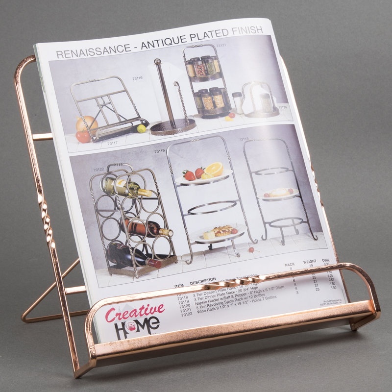 Metal Free Standing Magazine Rack
