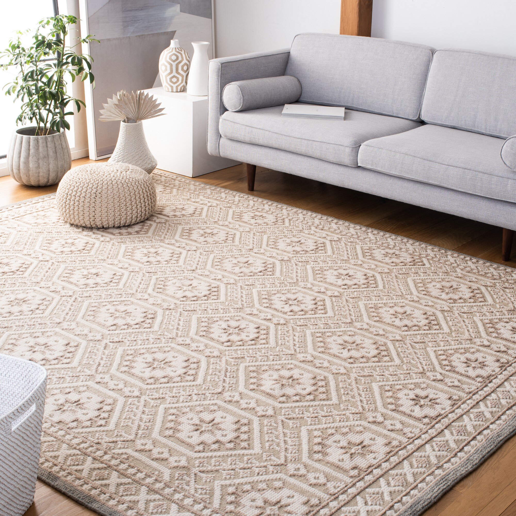 https://assets.wfcdn.com/im/12332850/compr-r85/1513/151333873/baum-geometric-hand-knotted-woolcotton-beige-area-rug.jpg