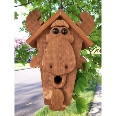 Sirak 21 in. H x 12 in. W x 10 in. D Hanging Birdhouse