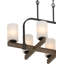 Lustre suspendu 6 lumières Ossafa