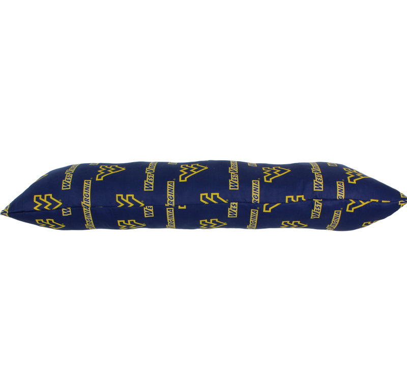 Coussin lombaire en coton 100%, Mountaineers de West Virginia
