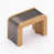 Gunmetal/Satin Brass