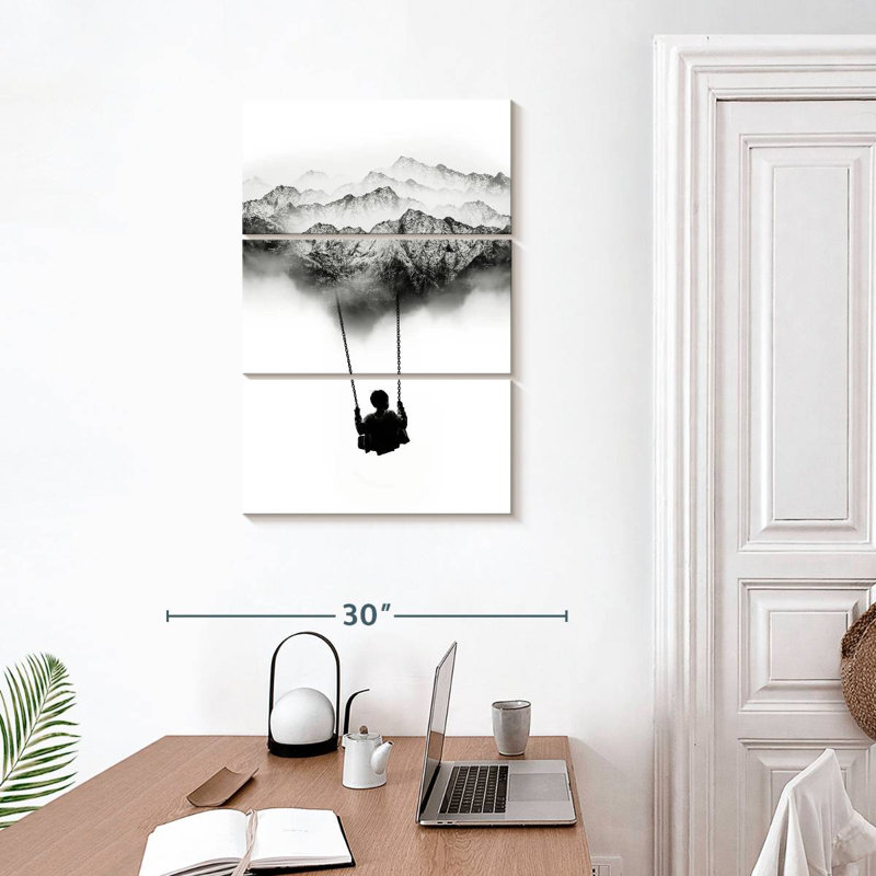 Kelan Mountain Swing, 32" H x 20" W