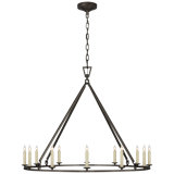 Chapman & Myers Darlana Medium Single Ring Chandelier