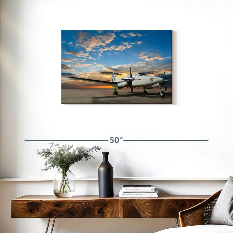 Mehar Light Aircraft, 20" H x 30" W
