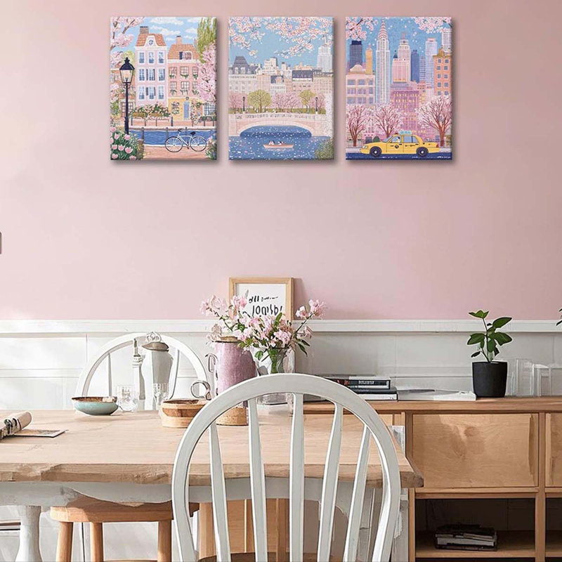 3 Piece Wrapped Canvas Print