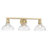 Searcy 27.5" W 3-Light Steel Dimmable Vanity Light with Glass Shades -1038666994-985774367
