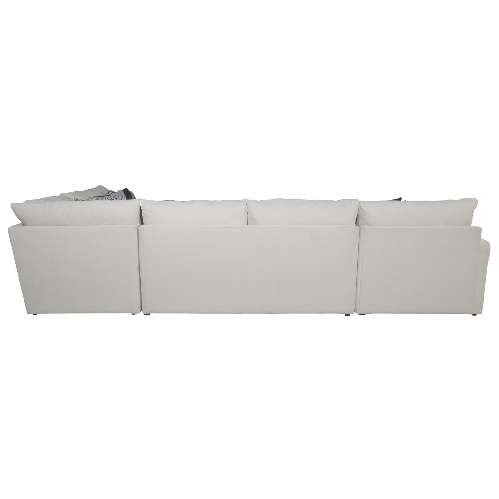 Mazekine Modular Upholstered U-Sectional, Left Hand Facing