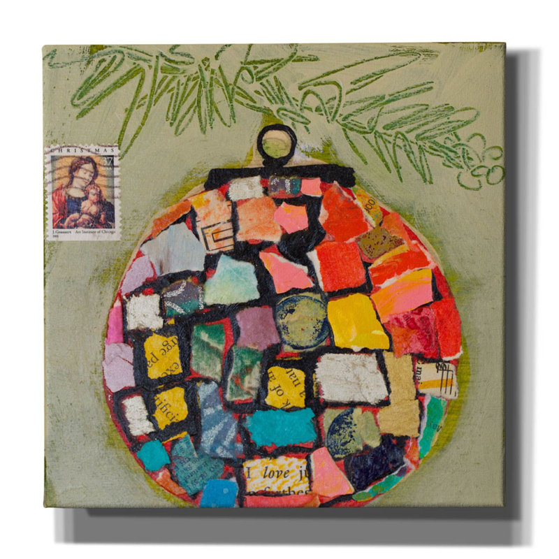 «37 Cents» par St. Hilaire Elizabeth, art mural sur toile, H 18 po x l 18 po x P 0,75 po
