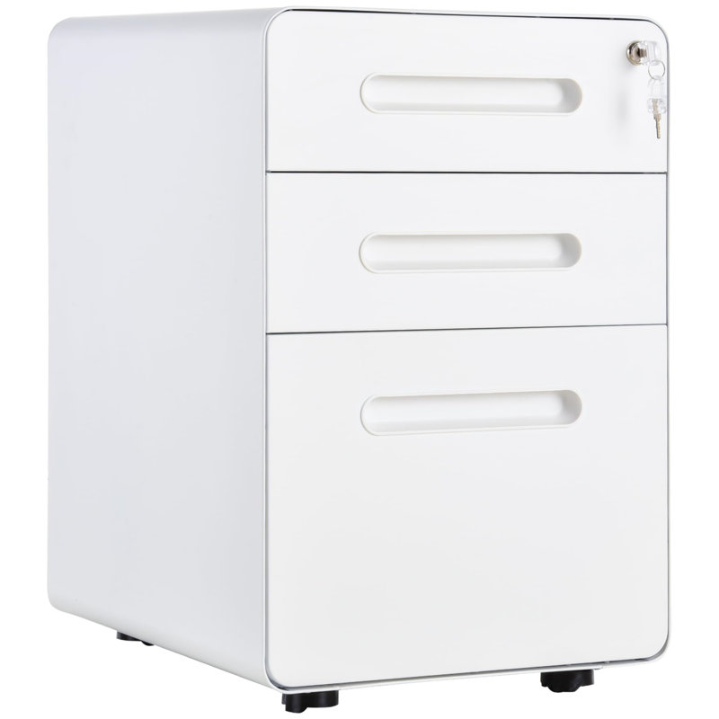 39cm Wide 3 -Drawer File Cabinet