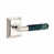 Polished Nickel/Green Marble selected