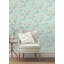 Rouleau de papier peint lisse à motif floral l 20,5 po Straitson-455663851