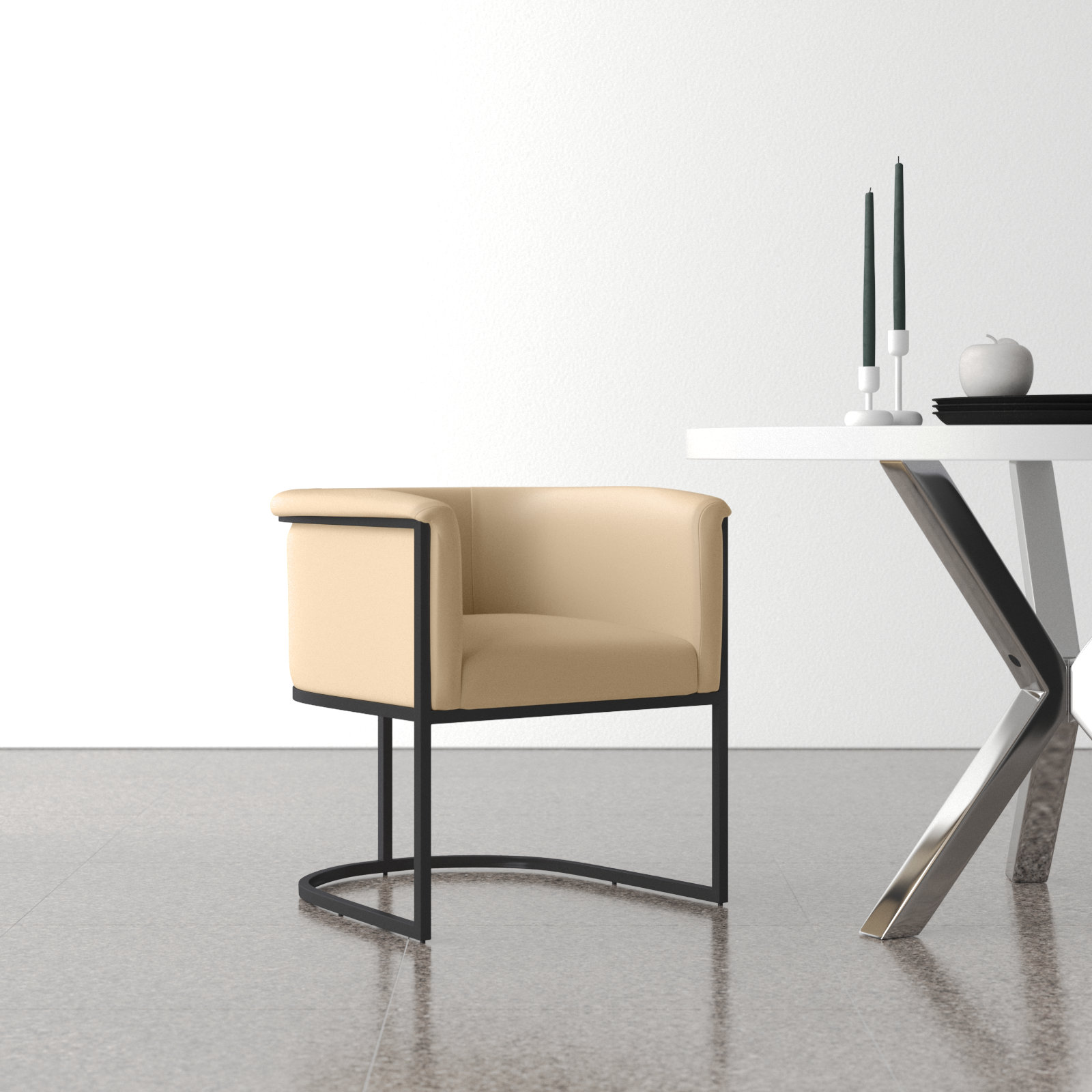 Virgil Armchair, Tan