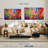 Avery Abstract Color Streaks-108027149