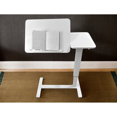 Table de chevet mobile pour ordinateur portable Table de chevet mobile inclinable avec roulettes