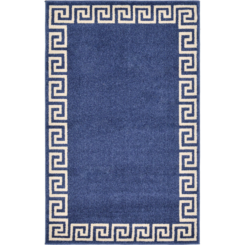 Balabak Geometric Indoor Rug, Rectangle 3'3" x 5'3"